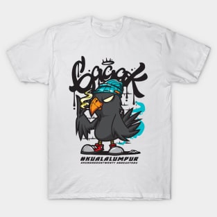 Crow Smoking T-Shirt